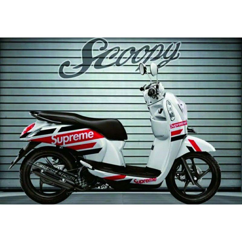 STICKER DECAL SCOOPY FI 2013 - 2016 FULL BODY SUPREME