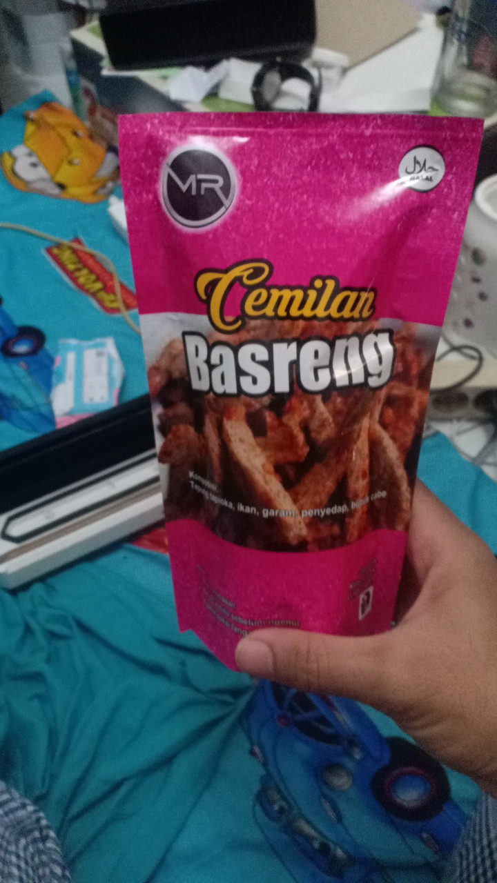 Cetak Kemasan Standing Pouch Full Color Print  +/- 500 Pcs