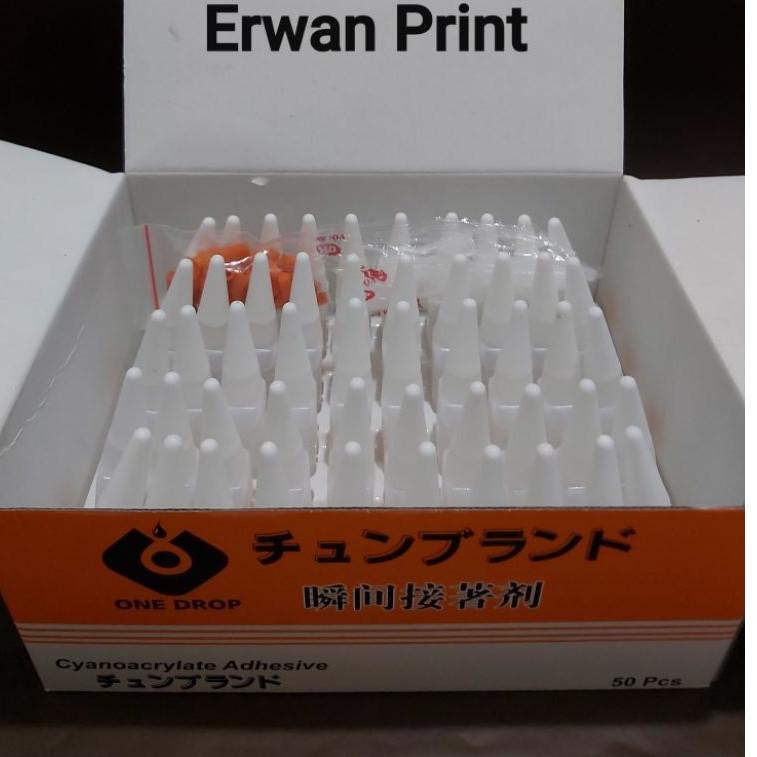 

ㅞ LEM KOREA ONE DROP D25 SKAT MURAH/ LEM SERBAGUNA (ISI 50 PCS) ヘ