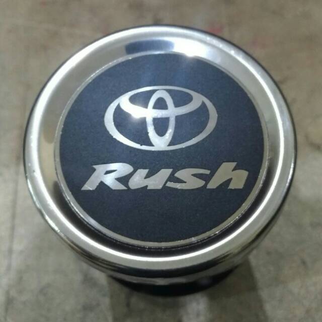Muffler buntut knalpot rush + logo