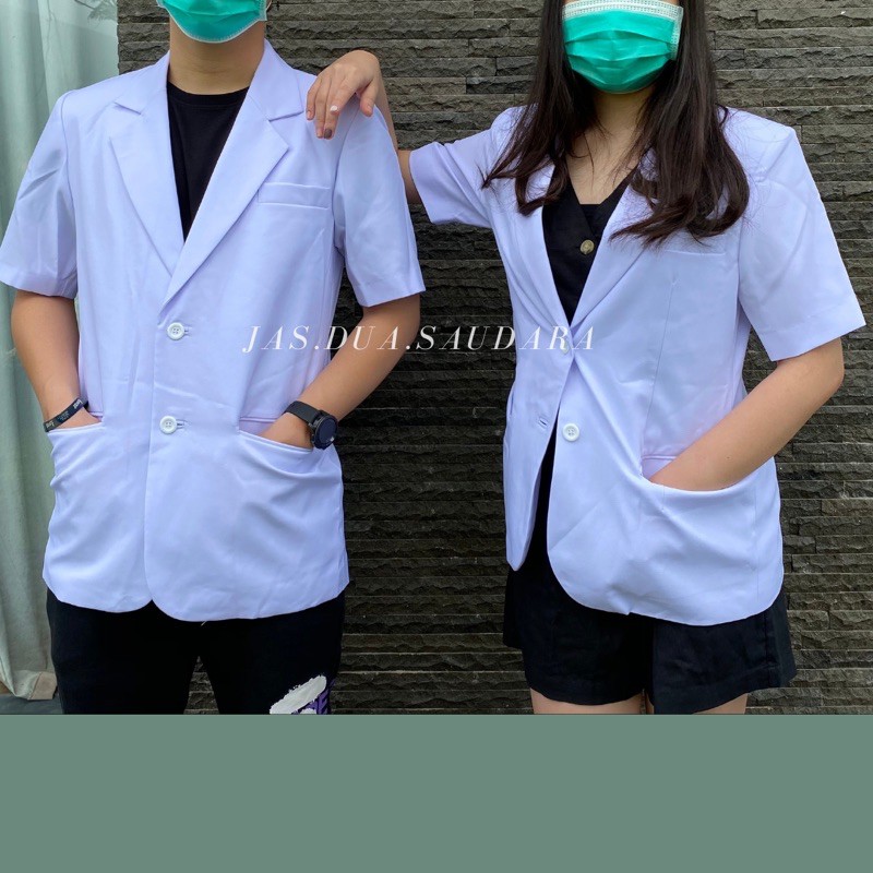 JAS DOKTER/ SNELI  / JAS KOAS / LENGAN PENDEK WANITA (DUA SAUDARA)-3