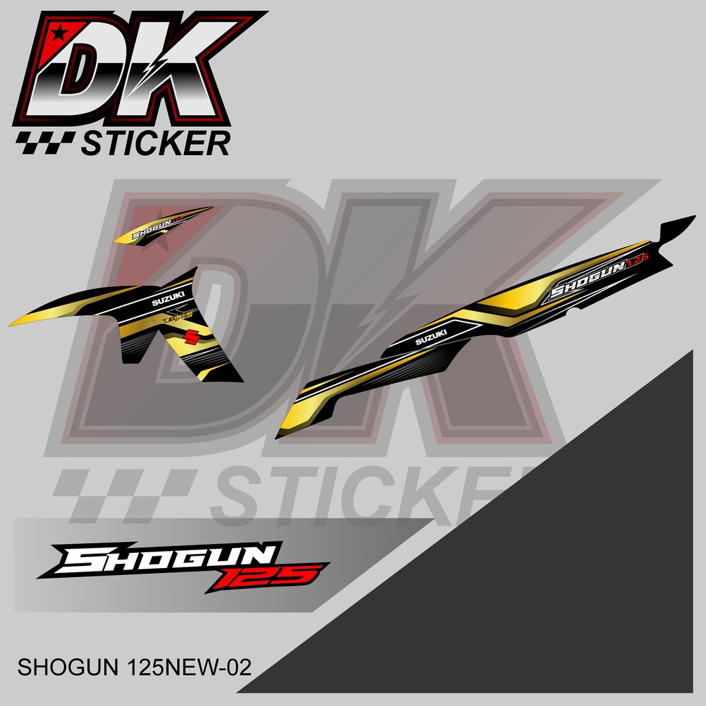 STIKER STRIPING DECAL SHOGUN 125 NEW-02