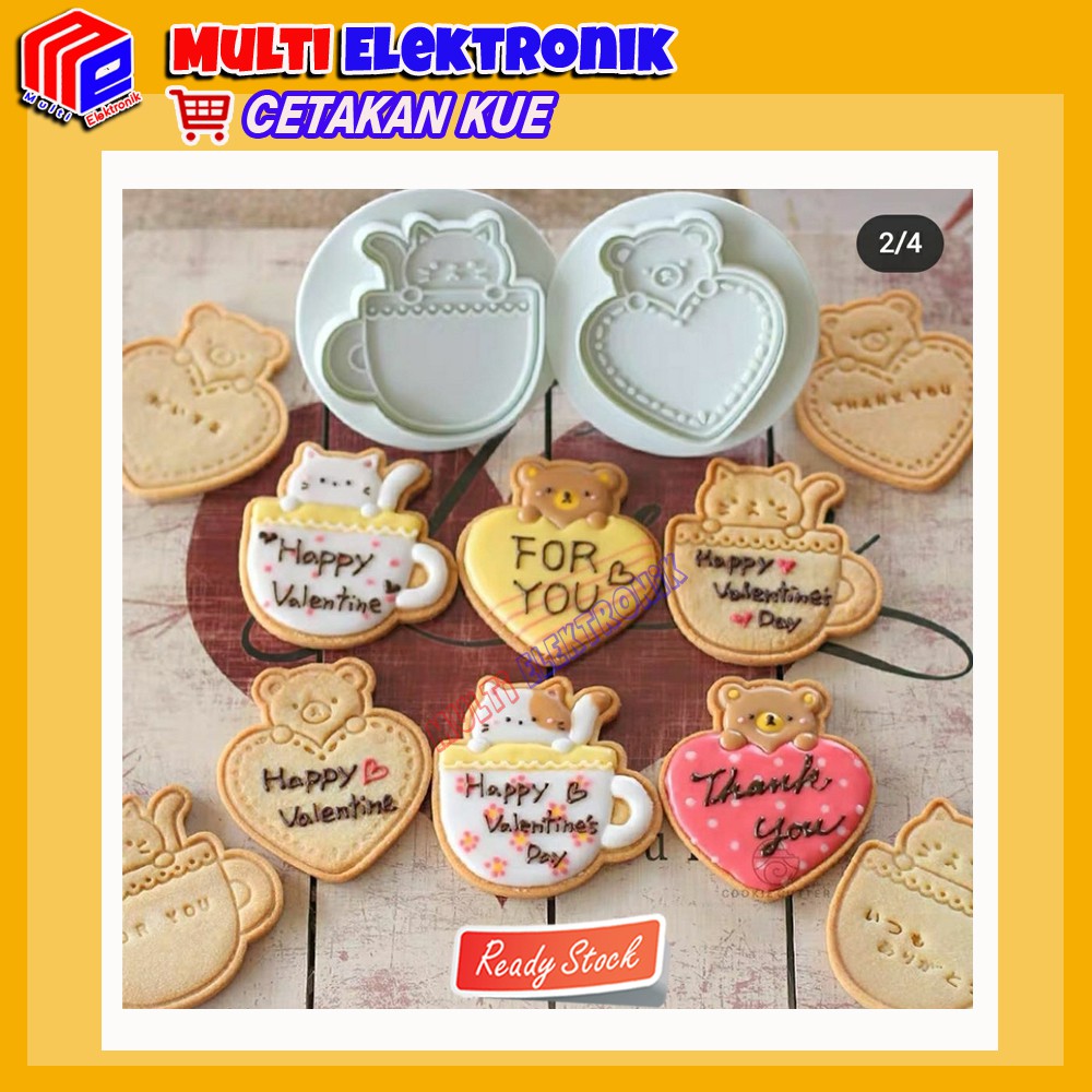 Cookie Mold / Cetakan Kue With Cutter