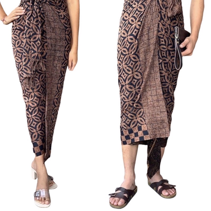 Saput Kamen Batik Indigo Spesial Couple