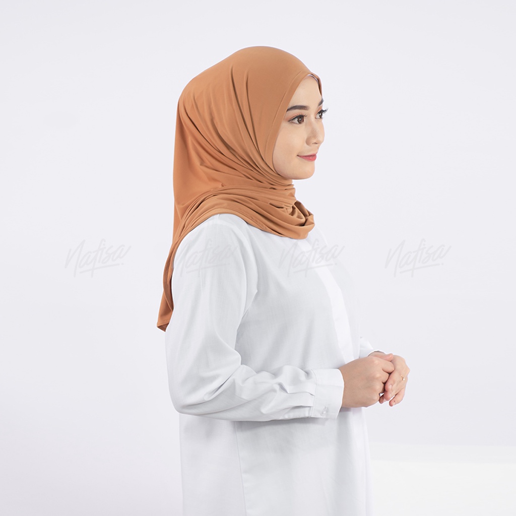 Pasmina Zafia - Jilbab Pahmina Instan Simple Premium - Hijab Remaja Ultracrif