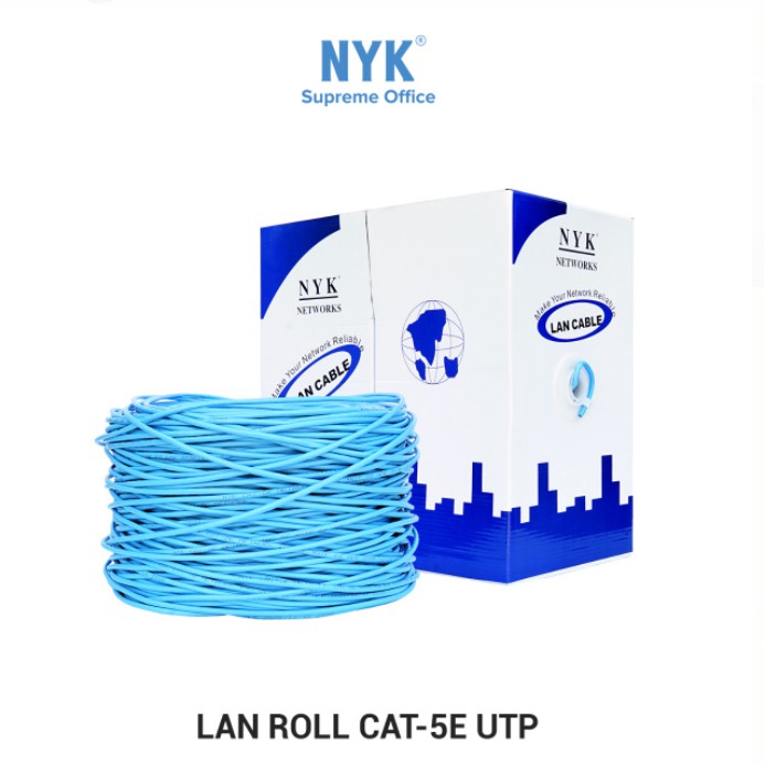 Kabel lan cat 5 roll nyk