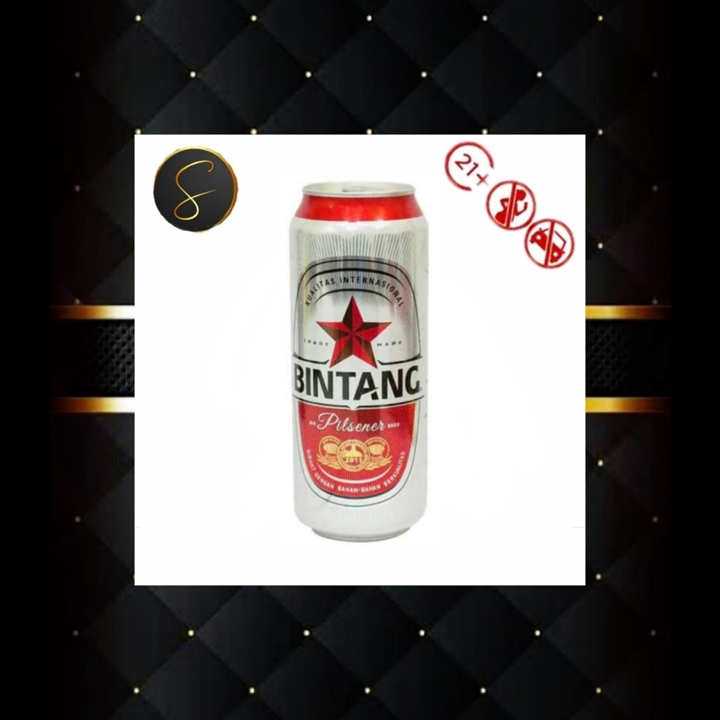 BIR BINTANG PILSENER 500ML CAN KALENG BESAR