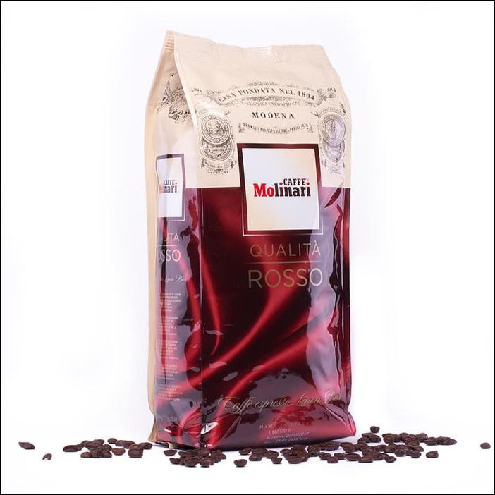 

BIJI KOPI ITALY - CAFFE MOLINARI QUALITA ROSSO BEANS | COFFEE BEANS