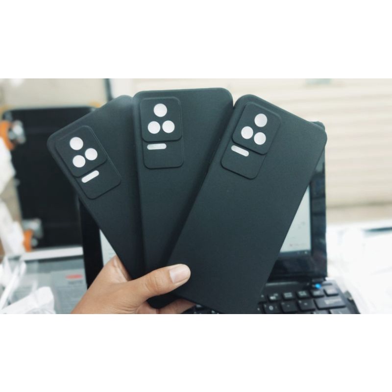 POCOPHONE F4/MI 12/RENO 8T/SAMSUNG A33/A73/A04S/A13 5G/M33 CASE FULL BLACK/HITAM BAHAN SOFTCASE