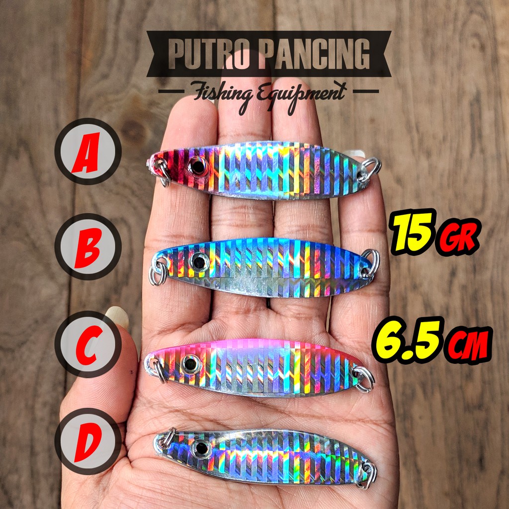 Lure Spoon Galvanis 15gr 65mm Anti Karat Killer