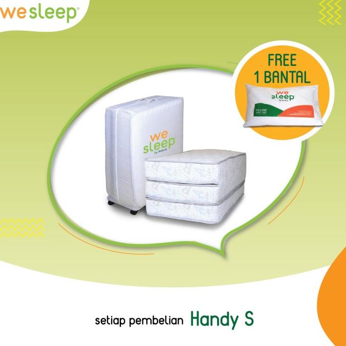 kasur busa lipat wesleep by airland handy S uk 120 x 200 always ready