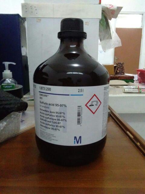Asam Sulfat / Sulfuric Acid / H2SO4 Merck Pro Analis 2500