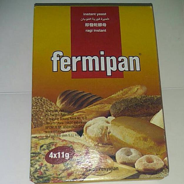 

Ready Stok Fermipan Ragi Instan / Instant Yeast (4 X 11 Gram)