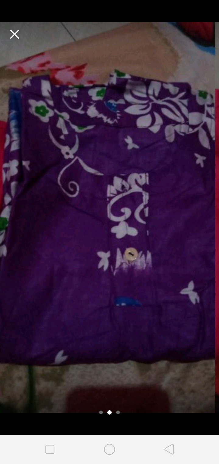 Setelan Celana Pendek Batik Wanita