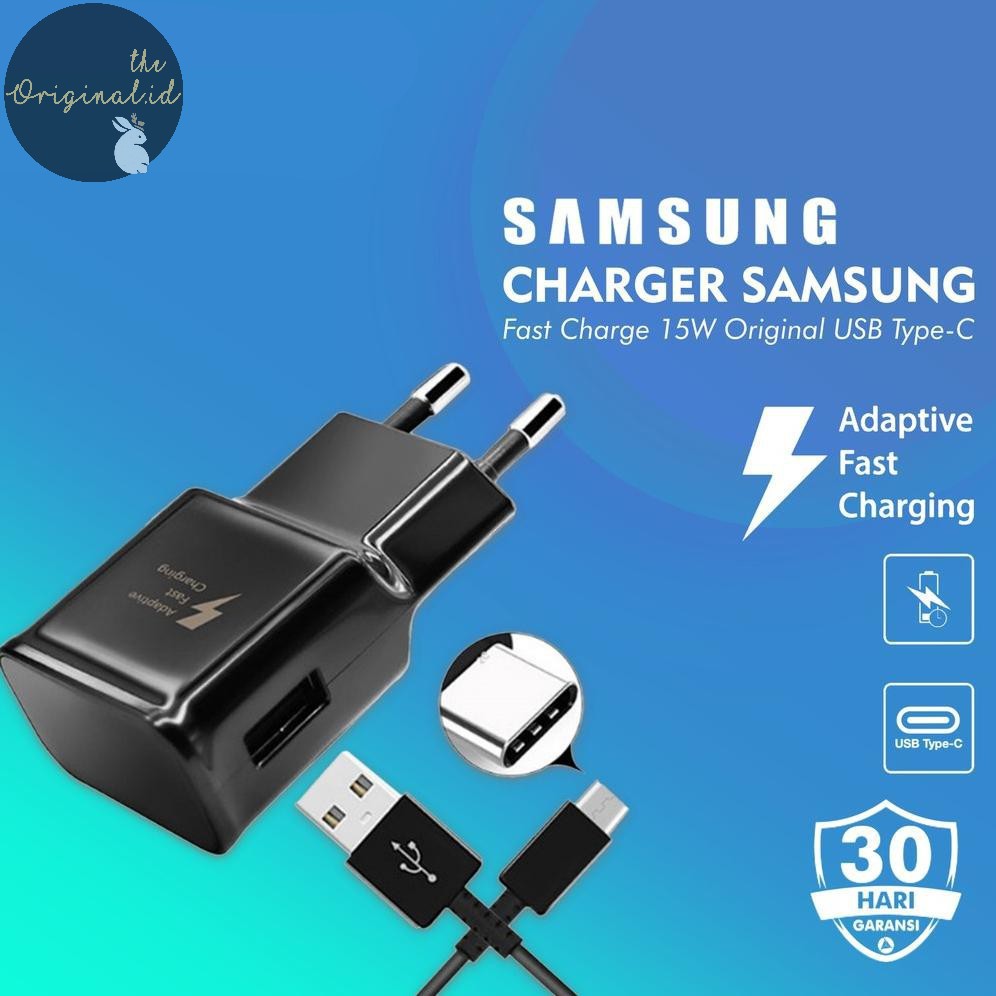 Charger Samsung Original tipe C Fast Charging type C semua HP