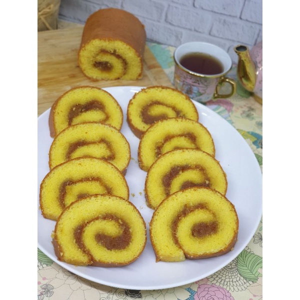 

Bolu Gulung Nanas / Bolu Roll Nanas
