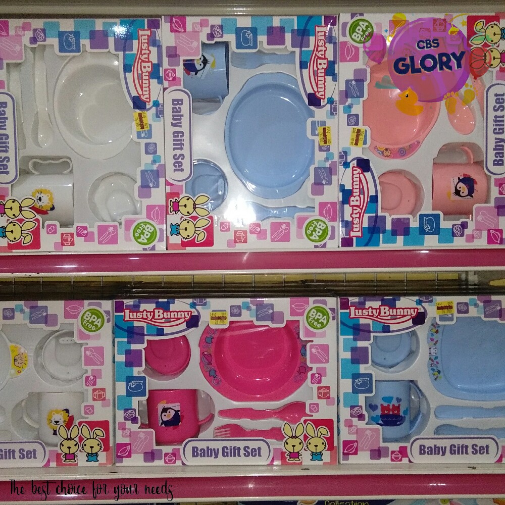 Gift Set Hadiah Bayi Kado Muyi Feeding Set Lusty Bunny Tempat Makan Mainan Set Kado Hampers Muyi