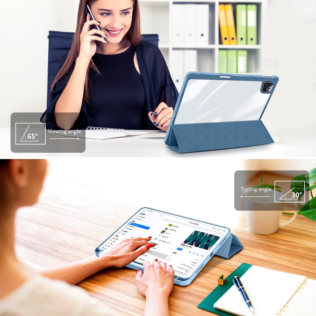 MIKA PEN HOLDER dan FLIP CASE IPAD 9 / 8 / 7 / IPAD PRO 11 / IPAD AIR 5 / AIR 4 / IPAD MINI 6 AUTO LOCK