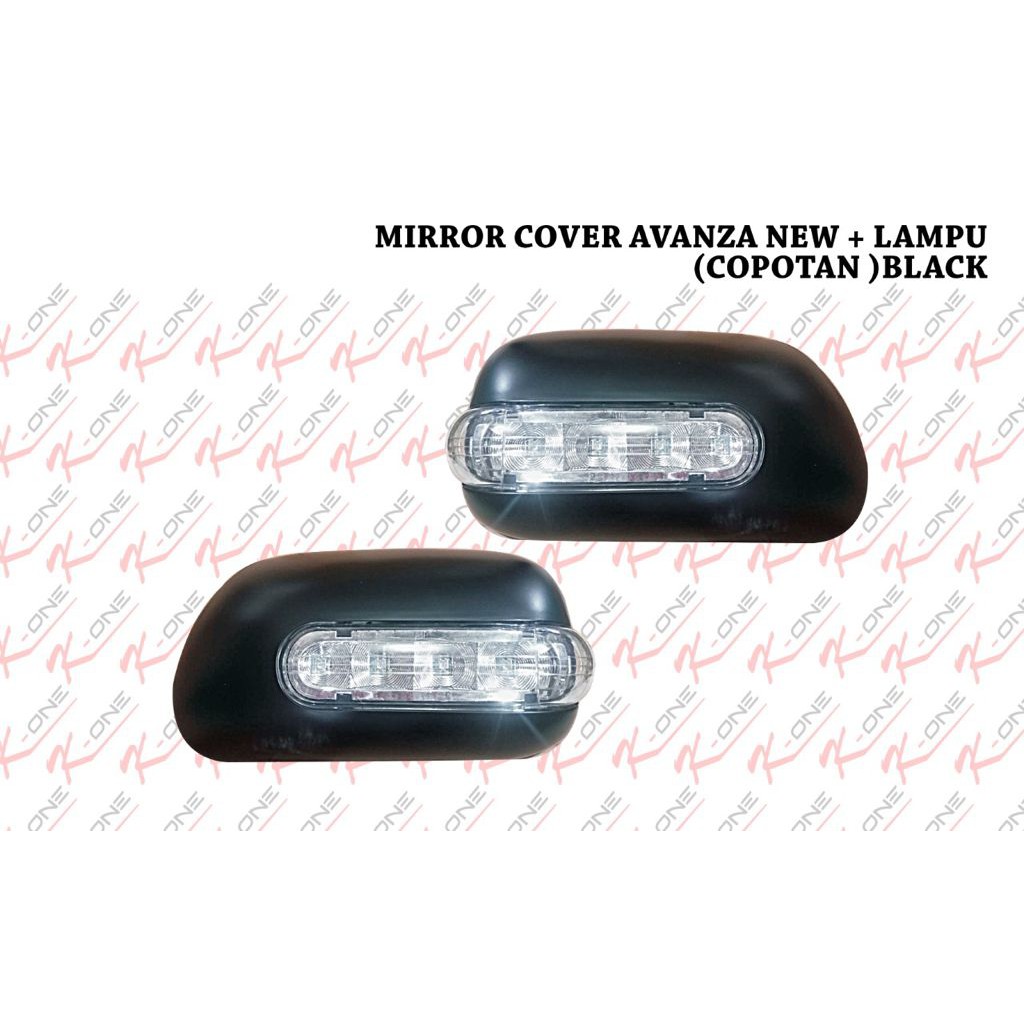 Cover Spion New Avanza + Lampu Copotan Hitam