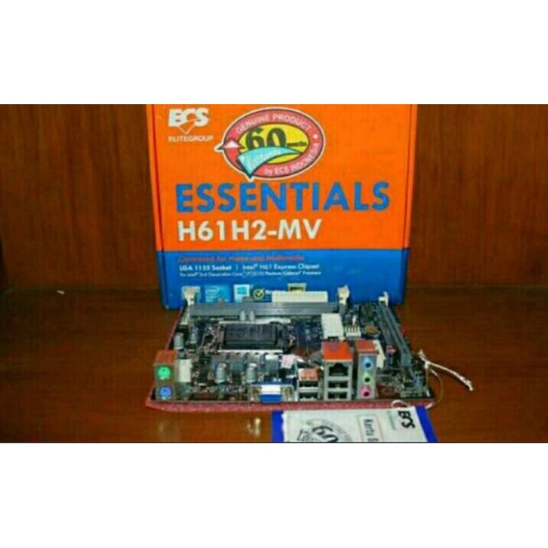 MOTHERBOARD ECS H61-H2 MV LGA 1155