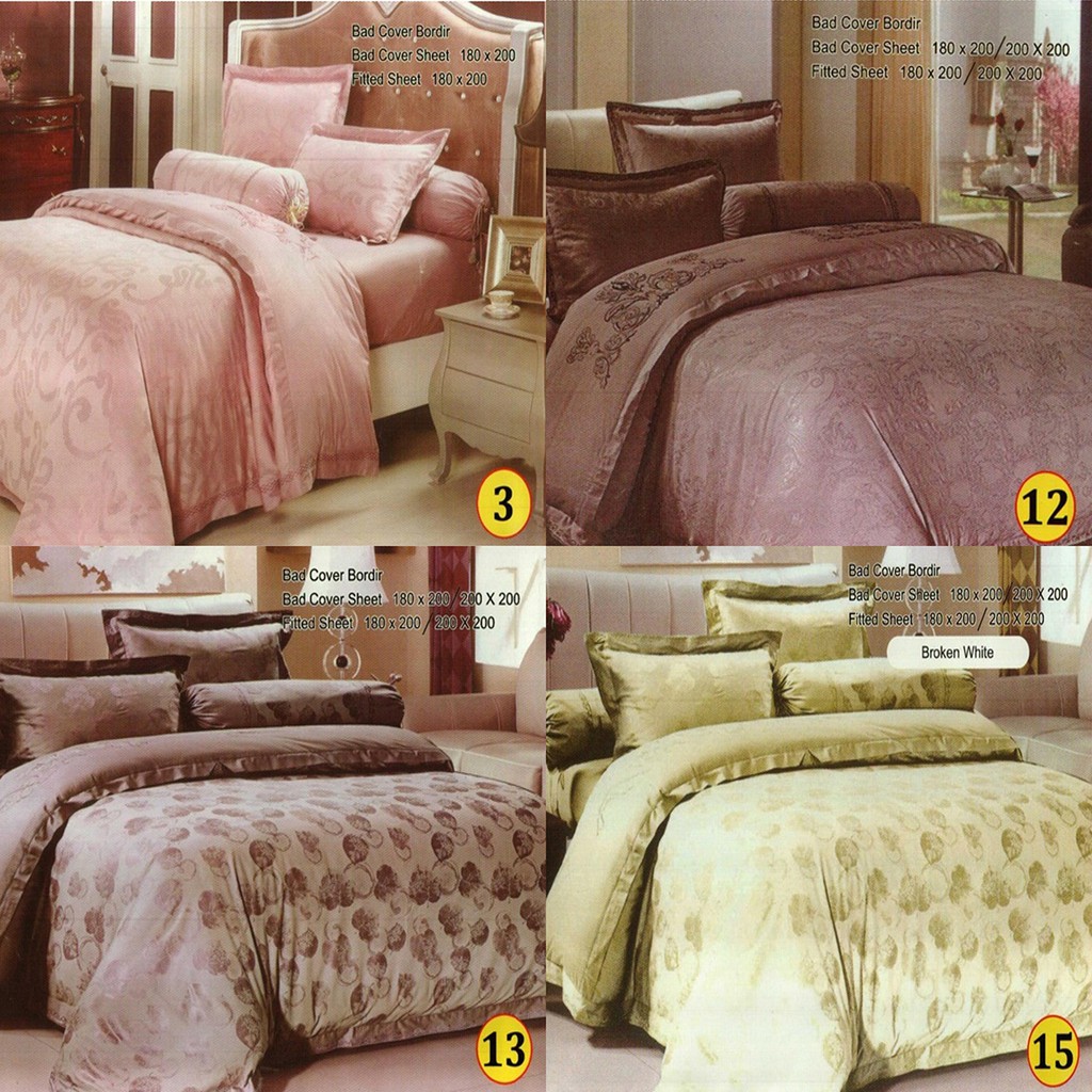 Sprei Bedcover Jaquard Bordir BC-JA