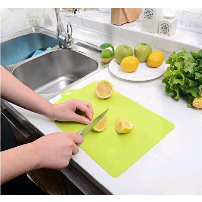 Talenan Plastik 29 X 19 Cm Tebal 1,5 Mili / Talenan Dapur Tipis / Cutting Board / Alat Dapur