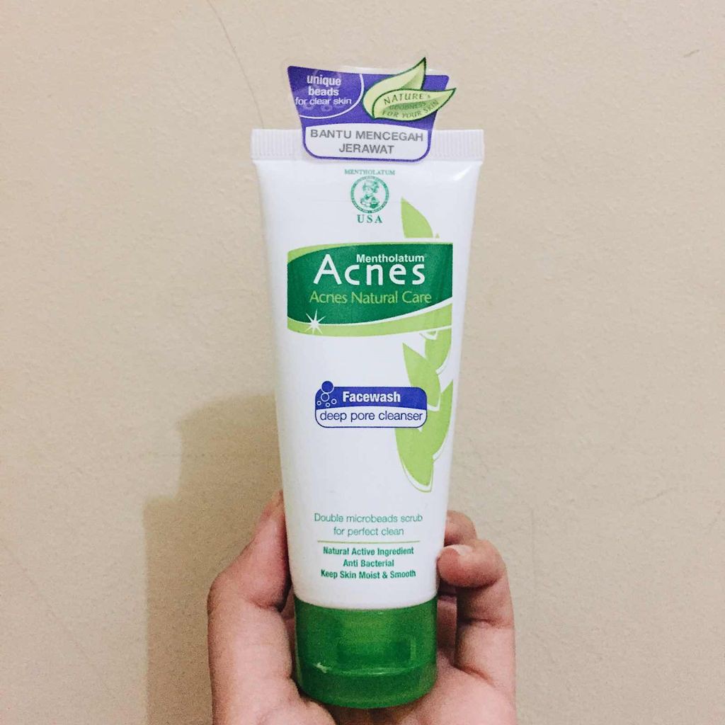 Acnes Deep Pore Cleanser Face Wash Shopee Indonesia