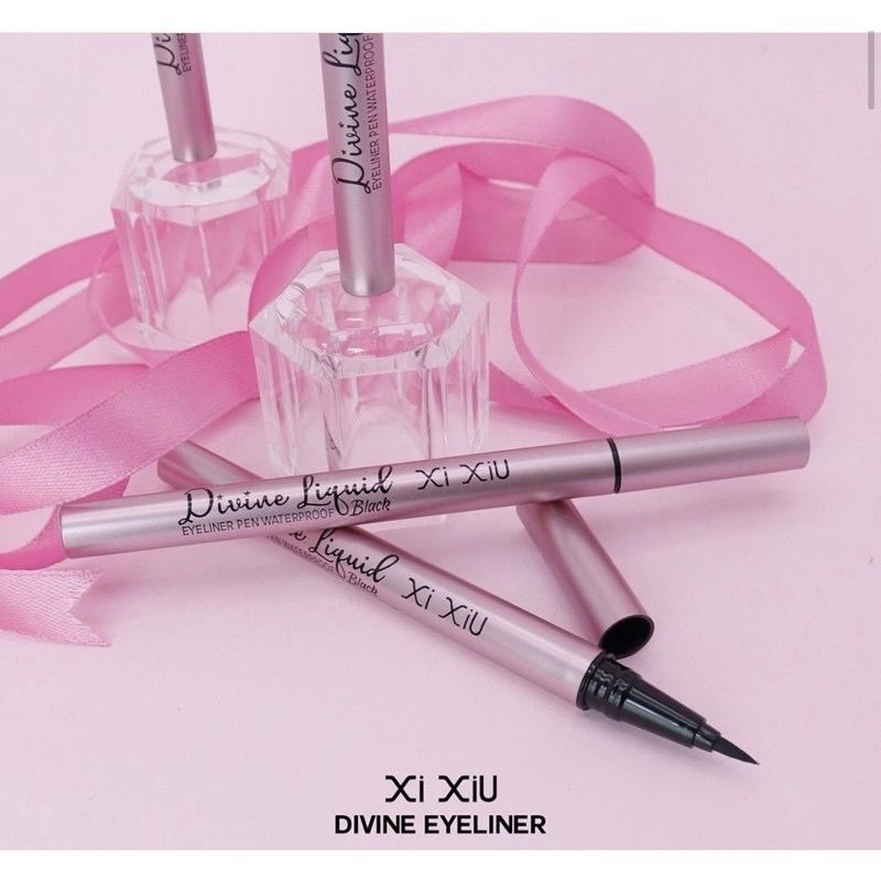 XI XIU DIVINE LIQUID EYELINER PEN WATERPROOF BLACK/EYELINER PEN/ORIGINAL