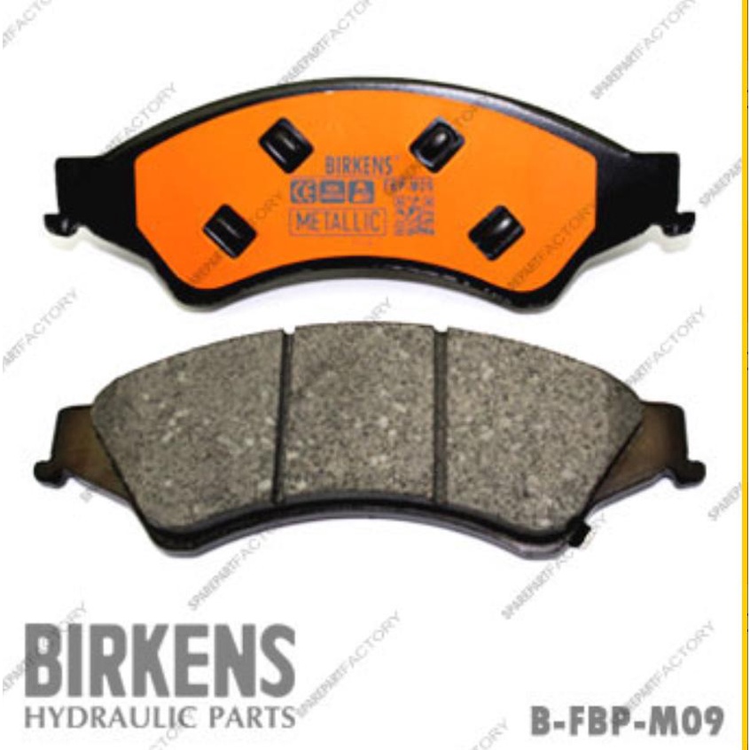 Kampas Rem Depan/Brake Pad Ford Ranger 2,2 BIRKENS