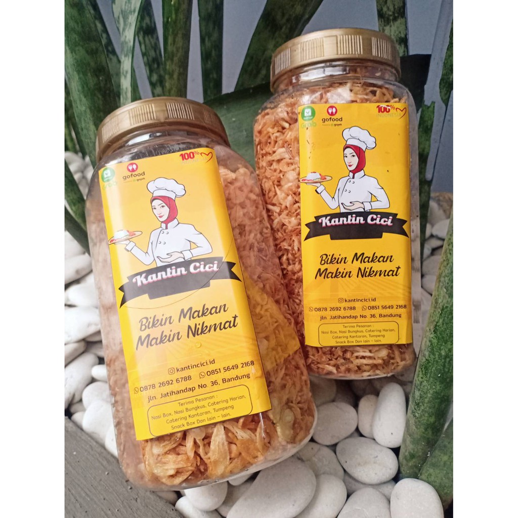 

Bawang Goreng Sumenep PEDAS (250gr) Kantin Cici