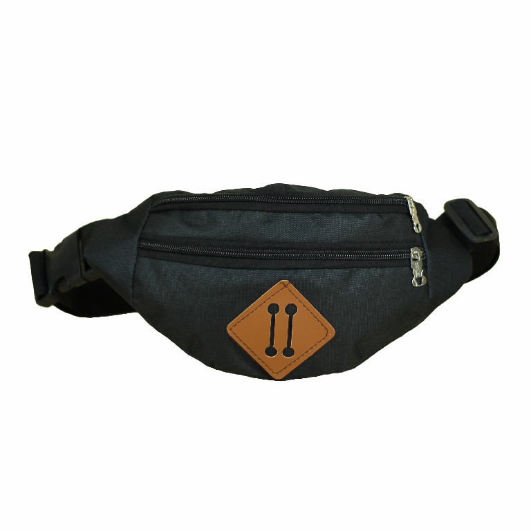 OBRAL SELEMPANG !! Waistbag Distro Pria Wanita Simple Waist Sling Bag Slingbag Wesbag Slempang Murah