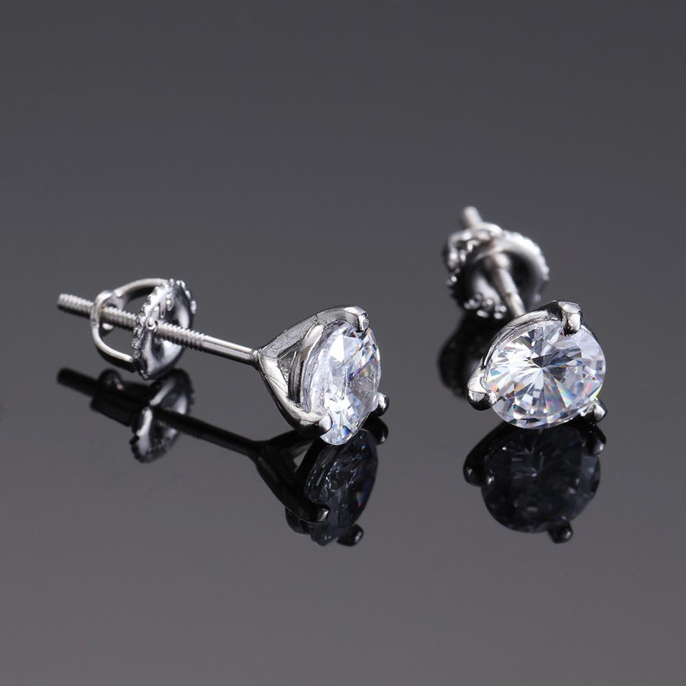 Lily Anting Cabang Tiga Wanita Pria Fashion Pernikahan Pertunangan Multicolor Zircon Aquamarine