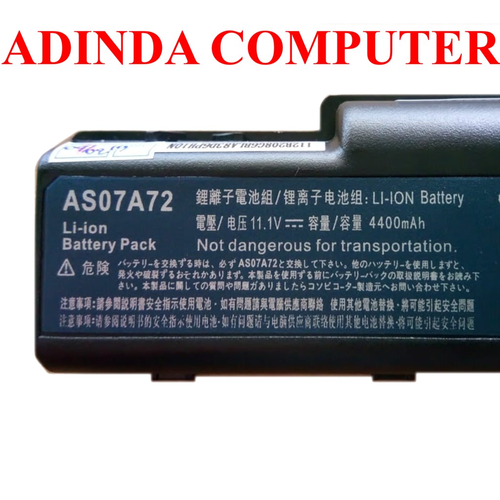 Baterai Acer 4710 2930 4200 4235 4290 4310 4315 4330 4336 4520 4520G 4535 4540 4540G