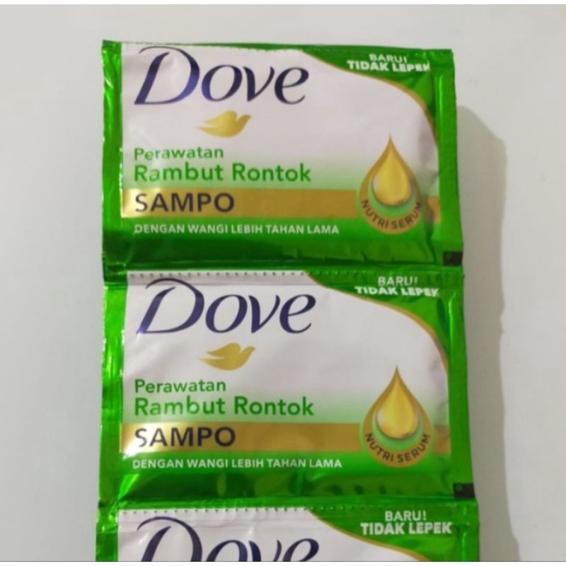 Dove Shampo Dove Sachet 9 ml 10 sachet