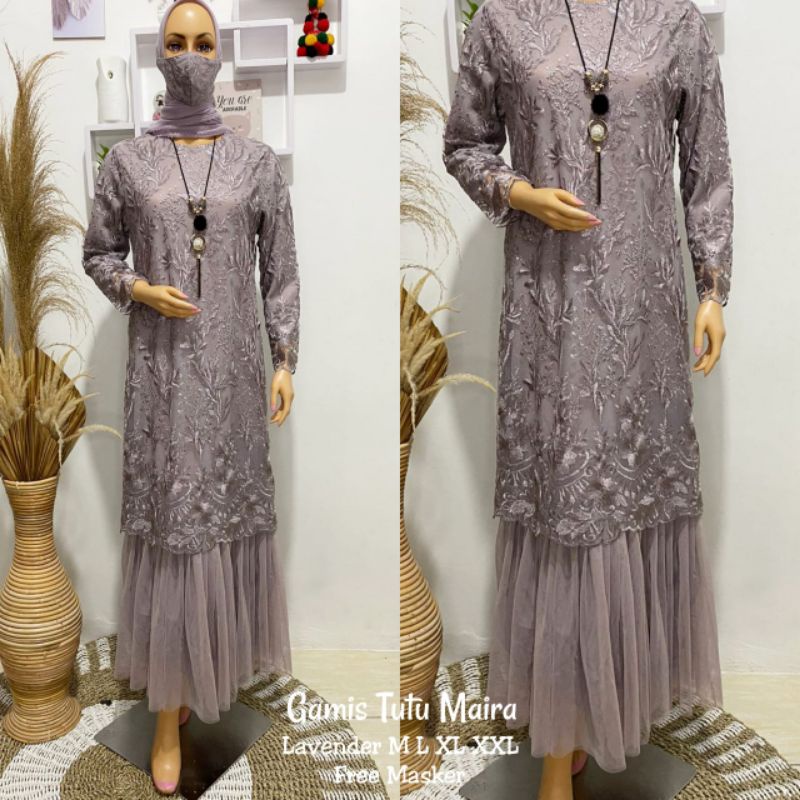 GAMIS TUTU MAIRA/ GAMIS PESTA/ GAMIS KONDANGAN/ GAMIS/ GAMIS WISUDA/ GAMIS PESTA MODERN/ KEBAYA/ GAMIS KEBAYA/ GAMIS BRUKAT