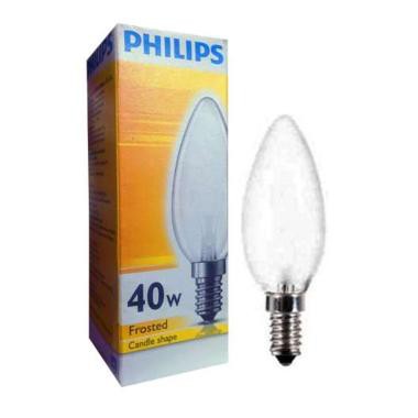 Lampu Philips Candle Frosted 40 Watt Warm White