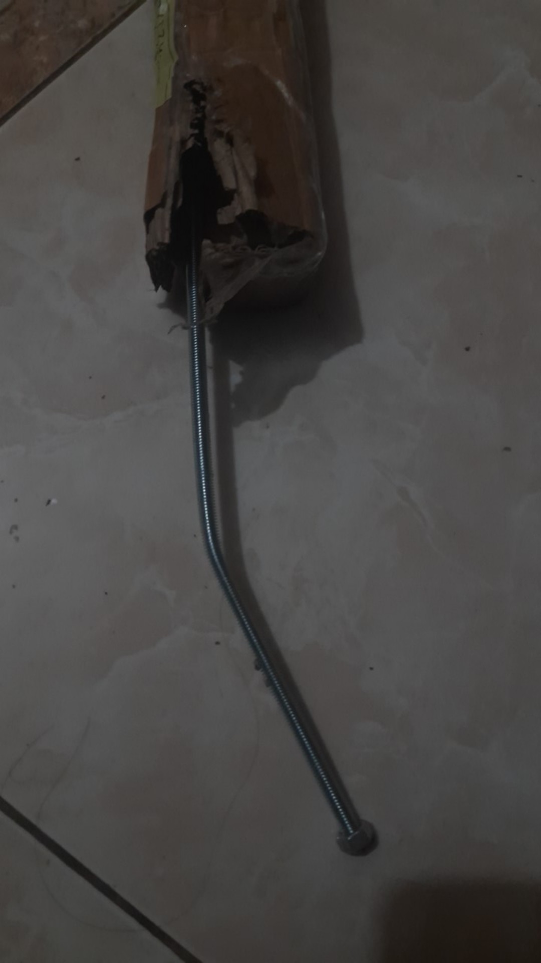 Stock Terakhir  Stud Bolt Galvanized M6 As Drat Putih Panjang 100 Cm Not Baja Ringan Tools Baut