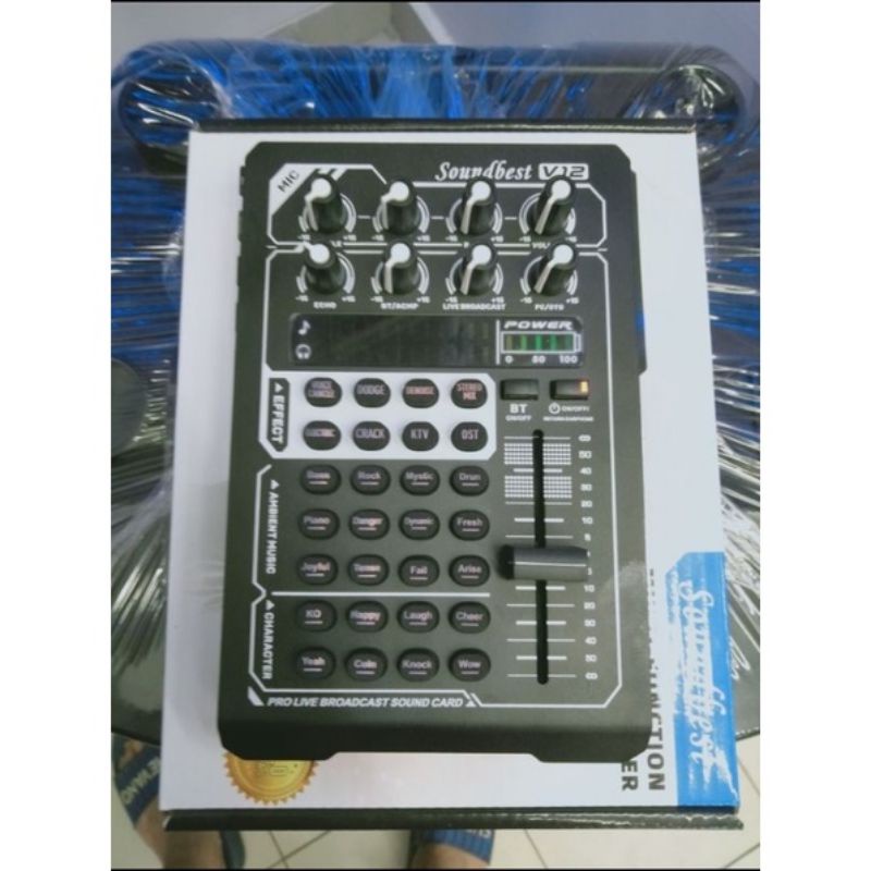 Mixer Audio Souncard Soundbest V 12