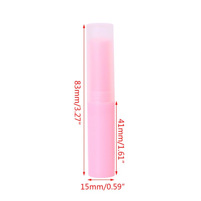 Zzz Kosmetik Lipstik Kosong Plastik Lip Balm Wadah Makeup Sample Tabung 4g D