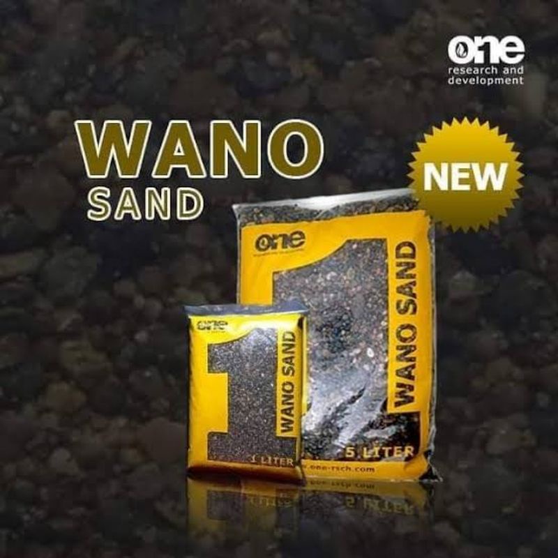 pasir kosmetik aquascape wano sand one riset