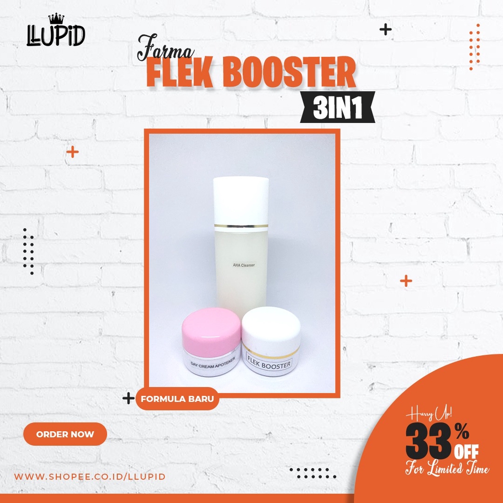 PAKET FLEK BUSTER FACE WHITENING 3IN1