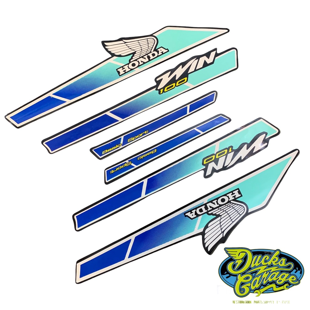 striping stiker sticker list body honda win sport custom