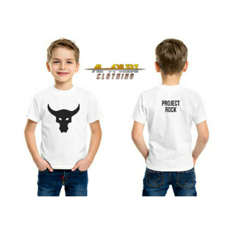 Kaos Anak Project Rock