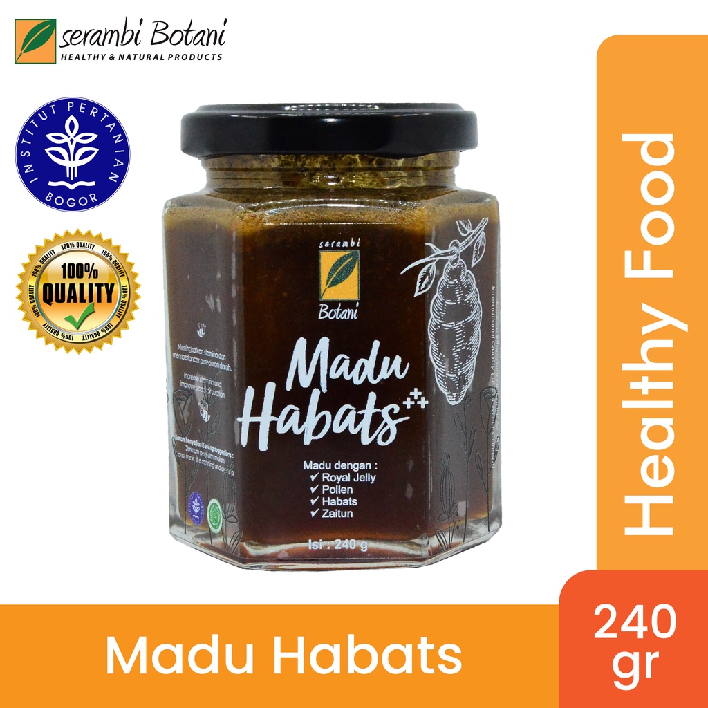 

Madu Murni Habats 240gr Standar Internasional