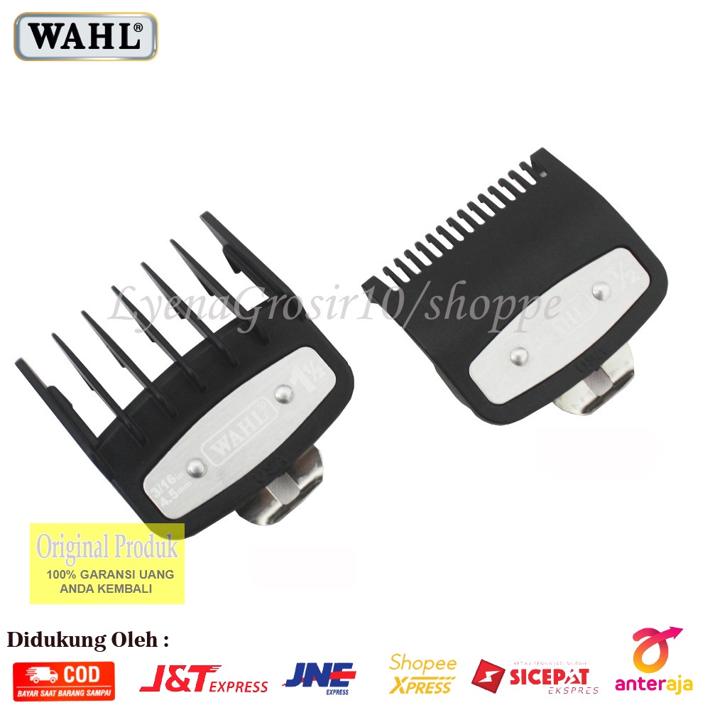 Comb clipper 0,5 & 1 Setengah WAHL Sepatu mesin cukur rambut sepatu ukuran clipper