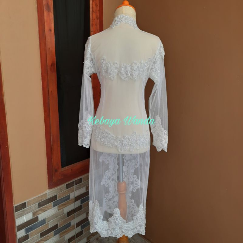 (READY) Kebaya Akad Kutu Baru / Kebaya Pengantin / Kebaya Akad Pengantin Full Payet