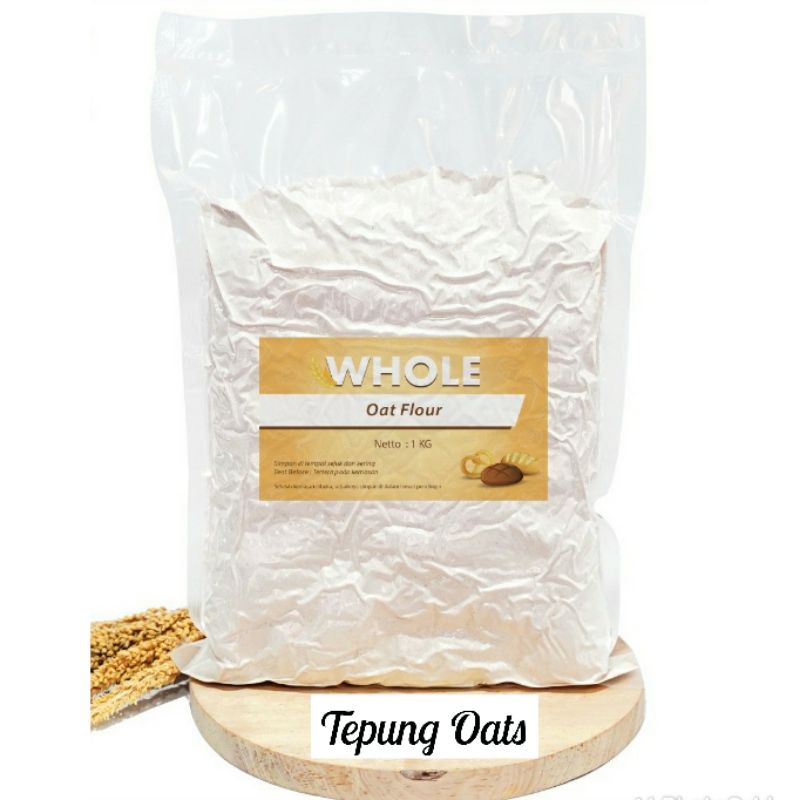 

Whole Oat Flour / Tepung Oats 1 Kg