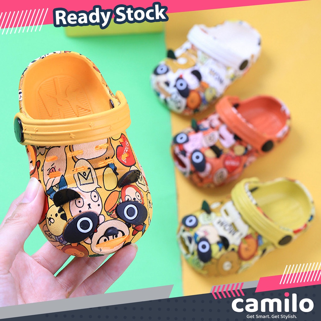 ☀CAMILO☀ SANDAL ANAK PANDA SANDAL ANAK /SENDAL ANAK / SANDAL BAYI / SANDAL CUTE UNISEX CUTE SEPATU ANAK IMPORT SA0005