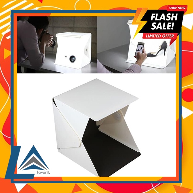 Mini Studio Photo Box LED Portable BOX LED Foto Portable Studio Mini Foto Box (LA FAVORITE).