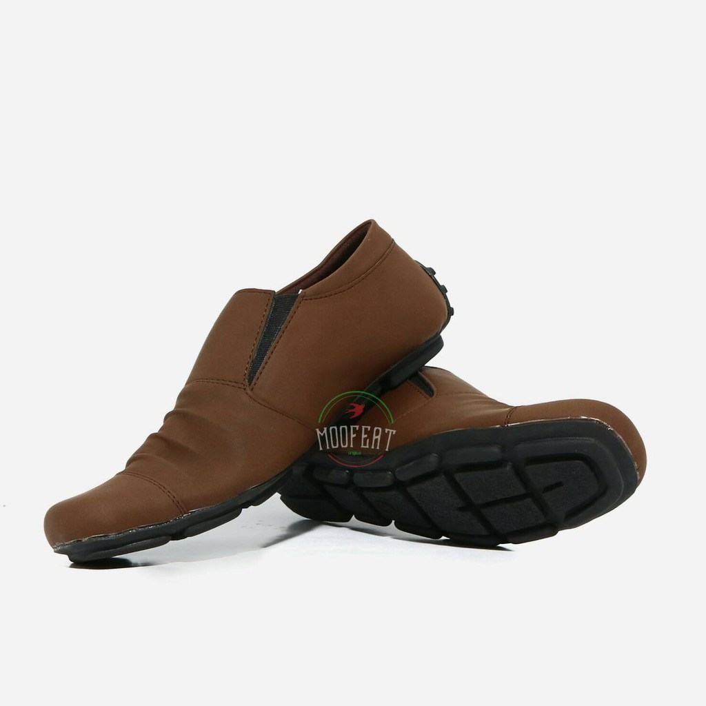 MOOFEAT - Sepatu Slip On MoccasinDarin Wrinkle Original